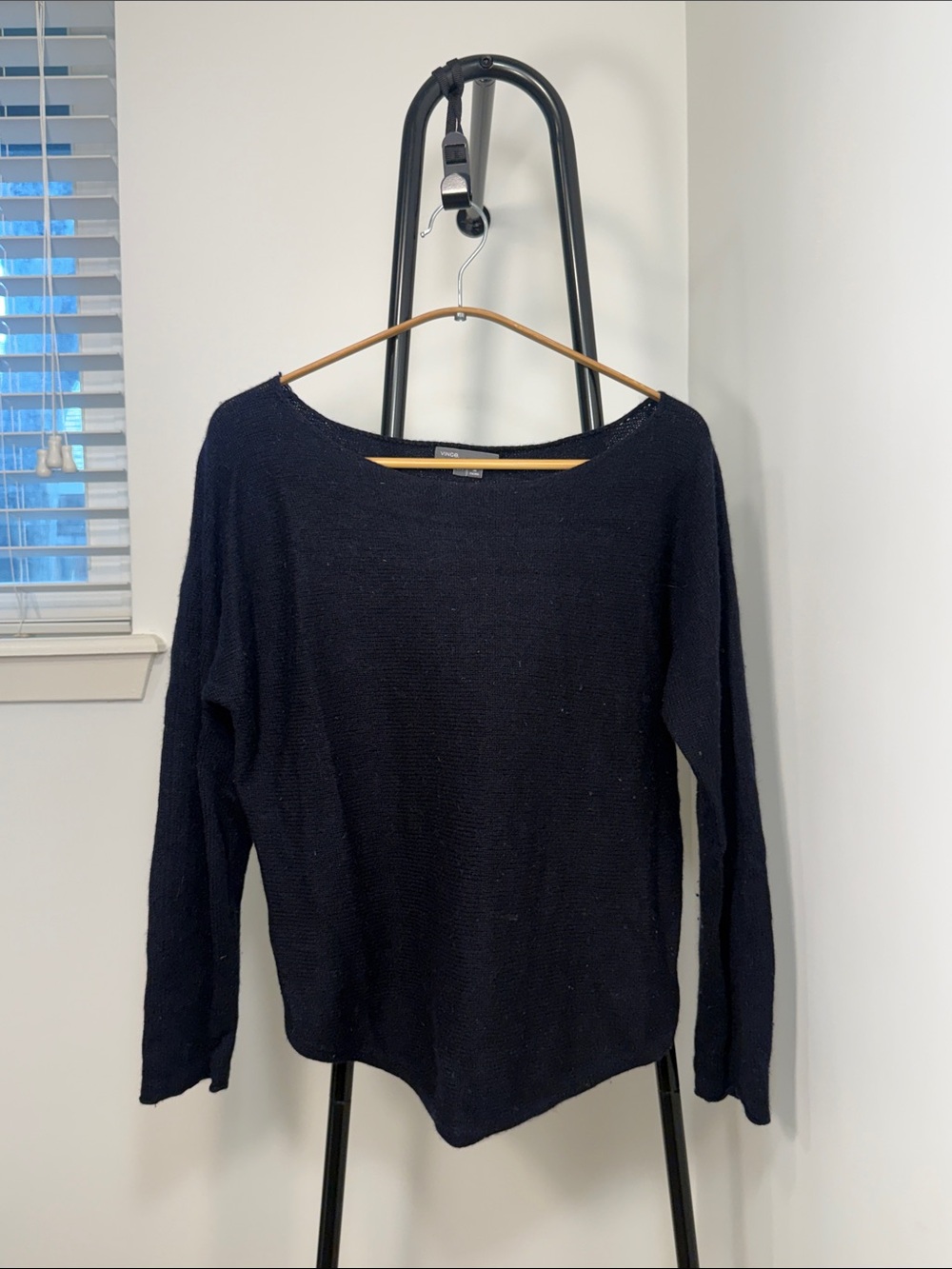 Vince Navy Crewneck Sweater